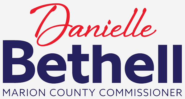 Danielle Bethell Marion County Commissioner text logo